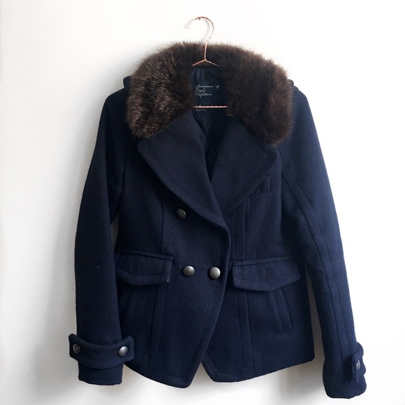 American Eagle Wool Coat - Picture 1 of 3